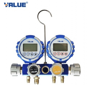 Set baterie manometru digital Value pentru frigotehnie